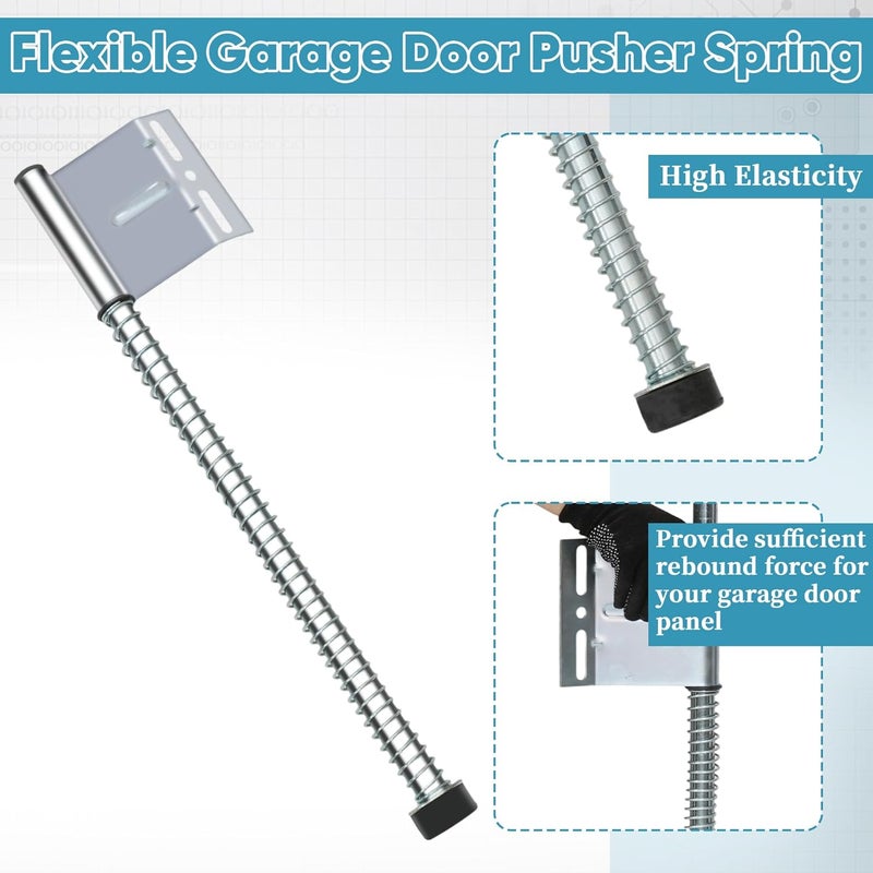 RDUIGT Pair of 27" Garage Door Pusher Spring Garage Door Plunger Bumper Spring Opener System Parts for Garage Doors - Image 5